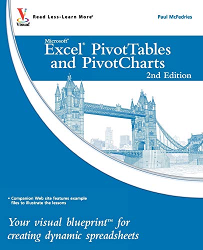 Beispielbild fr Excel PivotTables and PivotCharts: Your visual blueprint for creating dynamic spreadsheets zum Verkauf von Wonder Book