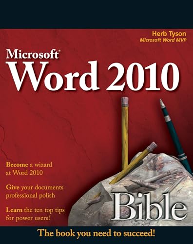 Stock image for Word 2010 Bible: 653 for sale by WorldofBooks