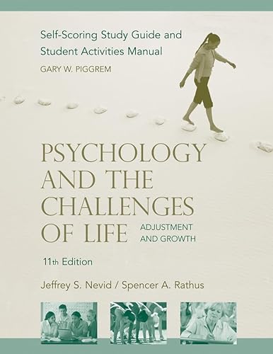 Psychology and the Challenges of Life, Study Guide (9780470592311) by Nevid, Jeffrey S.; Rathus, Spencer A.