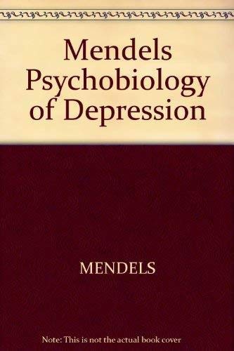 Beispielbild fr The Psychobiology of Depression zum Verkauf von Anybook.com