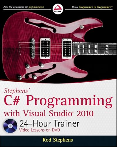 Beispielbild fr Stephens' C# Programming with Visual Studio 2010 : 24-Hour Trainer zum Verkauf von Better World Books