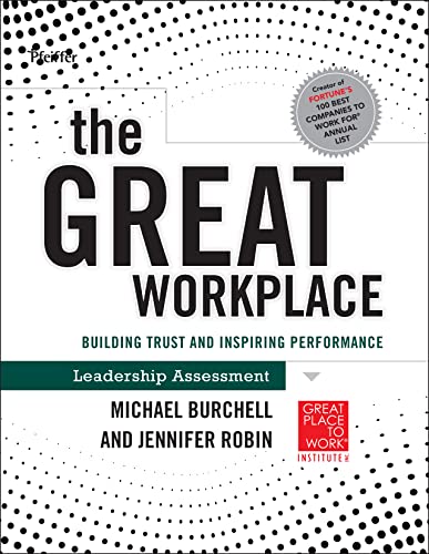 9780470598337: The Great Workplace Leadership Assessment: Building Trust and Inspiring Performance