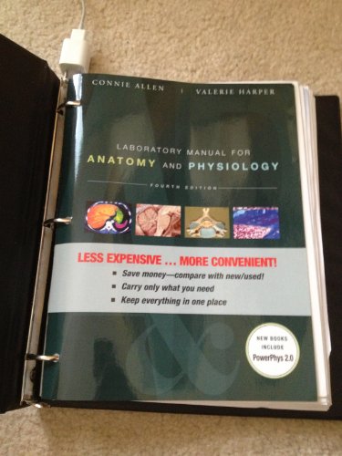 Laboratory Manual for Anatomy and Physiology (9780470598900) by Allen, Connie; Harper, Valerie