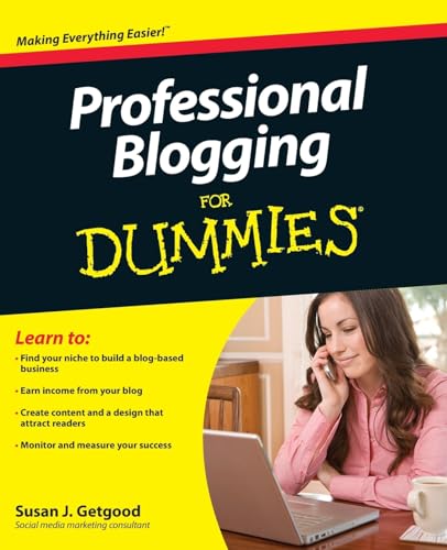 Beispielbild fr Professional Blogging for Dummies zum Verkauf von Better World Books