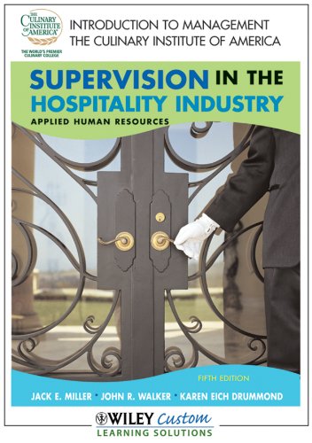 Imagen de archivo de Supervision in the Hospitality Industry (Applied Human Resources) a la venta por SecondSale