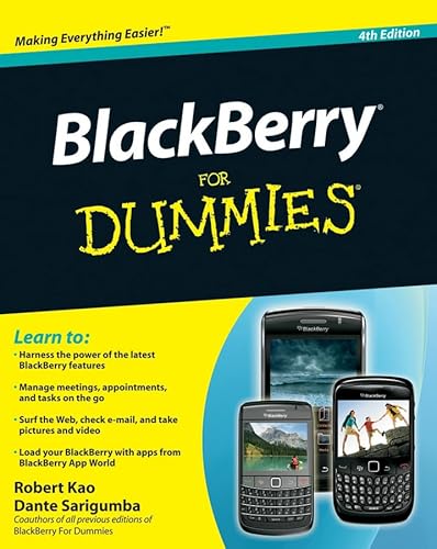 Beispielbild fr BlackBerry for Dummies zum Verkauf von Better World Books: West