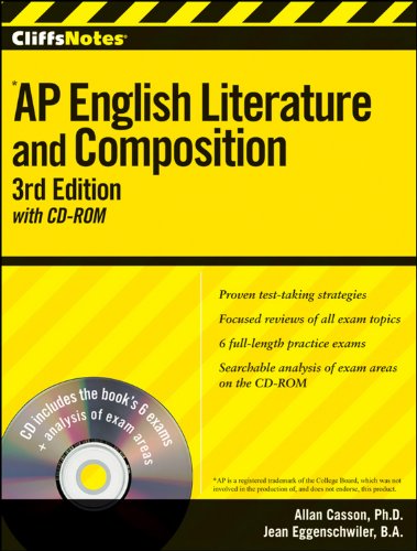 9780470607589: CliffsNotes AP English Literature and Composition