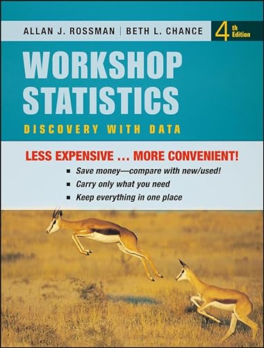 Beispielbild fr Workshop Statistics: Discovery with Data zum Verkauf von BooksRun