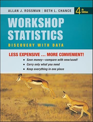 9780470607657: Workshop Statistics: Discovery with Data