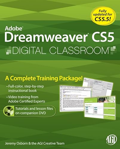 Stock image for Adobe Dreamweaver CS5 Digital Classroom for sale by More Than Words