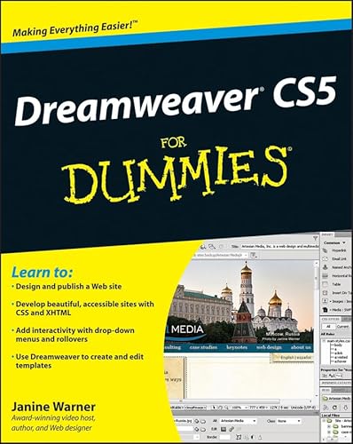 Imagen de archivo de Dreamweaver CS5 for Dummies a la venta por Better World Books