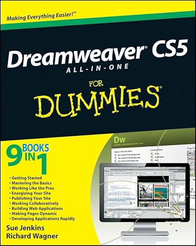 Dreamweaver CS5 All-in-One For Dummies (9780470610770) by Jenkins, Sue; Wagner, Richard