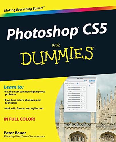 Stock image for Photoshop CS5 for Dummies for sale by Better World Books: West