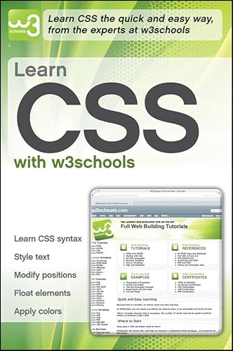 Stock image for Learn CSS with w3schools for sale by West With The Night