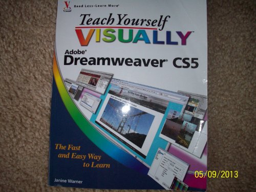 Stock image for Teach Yourself VISUALLY Dreamweaver CS5 for sale by Gulf Coast Books