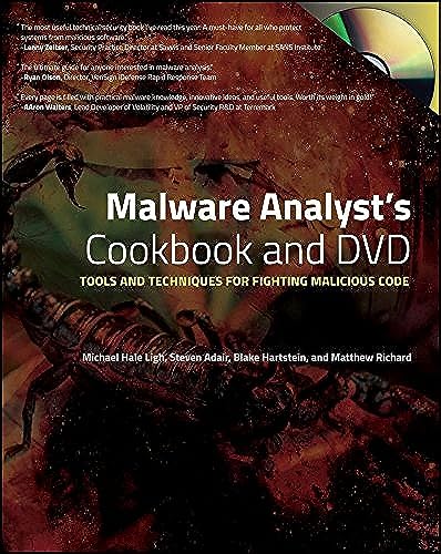 9780470613030: Malware Analyst's Cookbook and DVD: Tools and Techniques for Fighting Malicious Code