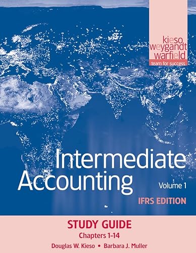 9780470613306: Chapters 1-14 (v. 1) (Intermediate Accounting: IFRS Edition Study Guide)