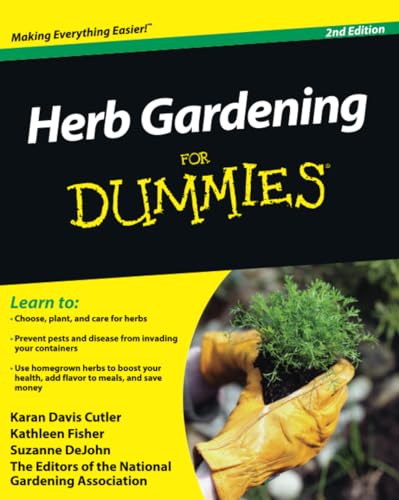 Imagen de archivo de Herb Gardening for Dummies a la venta por Better World Books