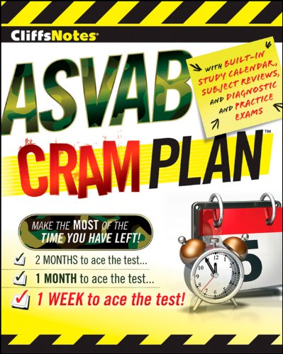 Imagen de archivo de CliffsNotes ASVAB Cram Plan a la venta por Better World Books: West