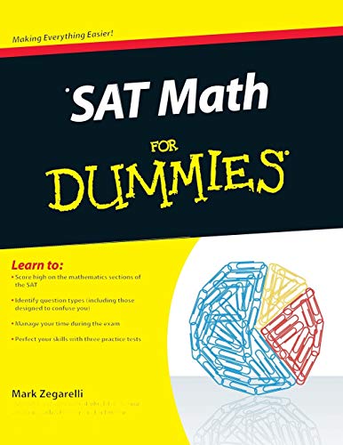 9780470620854: SAT Math For Dummies (For Dummies Series)