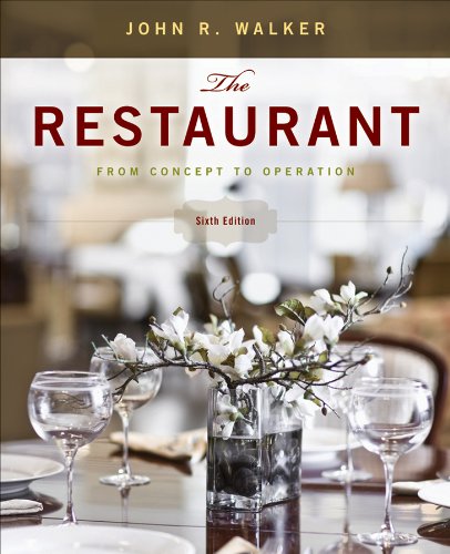 9780470626436: The Restaurant: From Concept to Operation