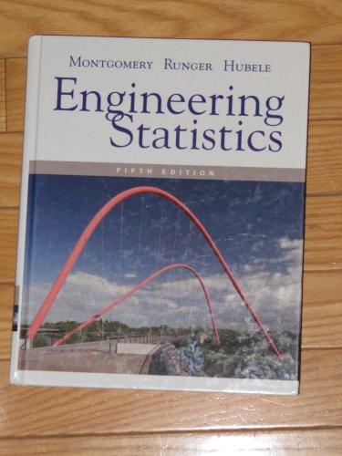 Engineering Statistics 5e (9780470631478) by John Wiley & Sons