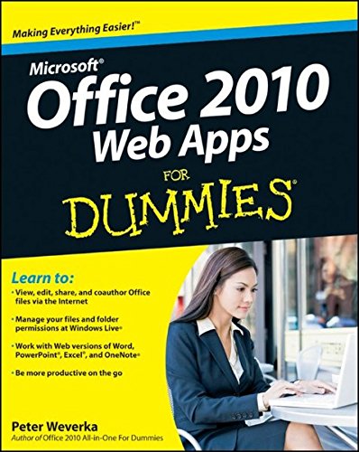 Stock image for Office 2010 Web Apps for Dummies for sale by Better World Books
