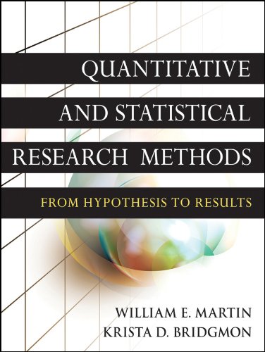 9780470631829: Quantitative and Statistical Research Methods: From Hypothesis to Results