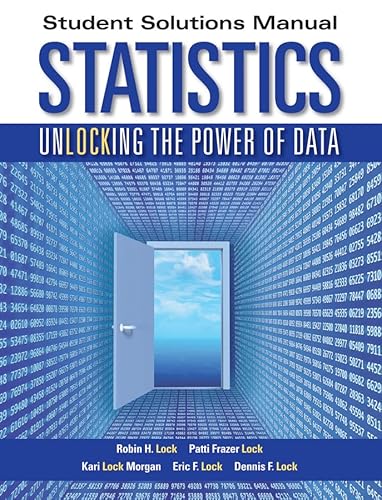 Immagine dell'editore per Statistics : Unlocking the Power of Data venduto da Better World Books