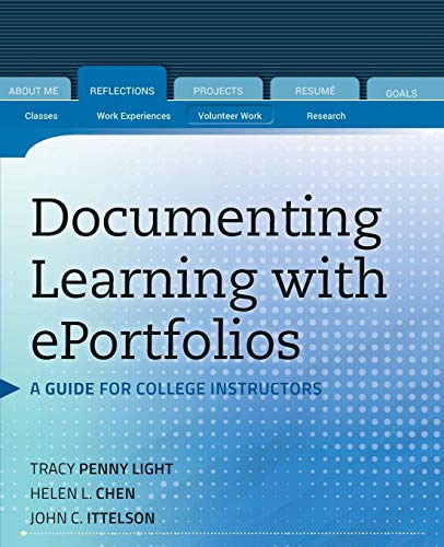 Imagen de archivo de Documenting Learning with ePortfolios: A Guide for College Instructors a la venta por BooksRun