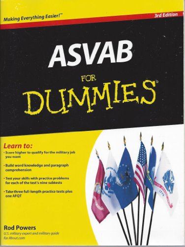 9780470637609: ASVAB For Dummies (For Dummies Series)