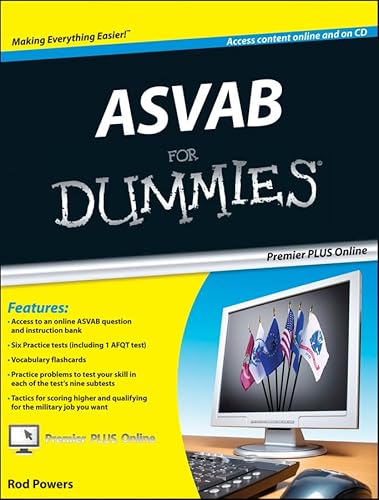 Stock image for ASVAB for Dummies, Premier Edition [With CDROM] for sale by ThriftBooks-Dallas