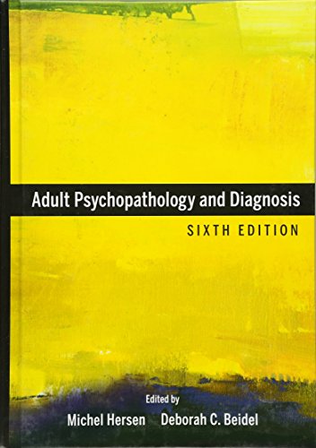 Stock image for Adult Psychopathology and Diagnosis for sale by HPB-Red