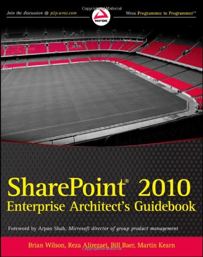 Beispielbild fr SharePoint 2010 Enterprise Architects Guidebook zum Verkauf von Reuseabook