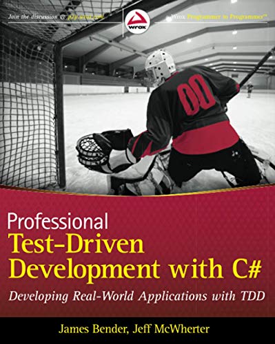 9780470643204: Professional Test Driven Development with C#: Developing Real World Applications with TDD.