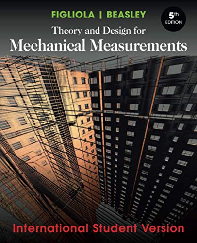 9780470646182: Theory and Design for Mechanical Measurements, Fifth Edition International Student Version
