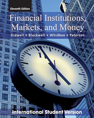 Beispielbild fr Financial Institutions, Markets, and Money zum Verkauf von AwesomeBooks