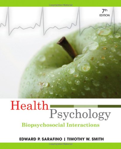 Beispielbild fr Health Psychology: Biopsychosocial Interactions zum Verkauf von Buchpark