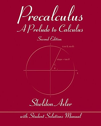 9780470648049: Precalculus: A Prelude to Calculus