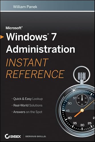 Beispielbild fr Microsoft Windows 7 Administration Instant Reference zum Verkauf von Wonder Book