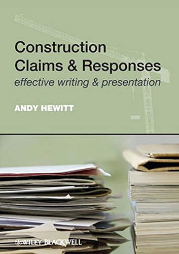 9780470654811: Writing Construction Claims and Responses: Effective Writing and Presentation
