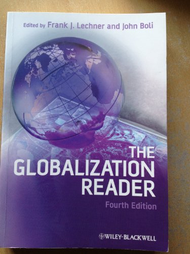 Beispielbild fr The Globalization Reader zum Verkauf von Better World Books