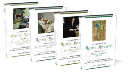 Stock image for A Companion to British Literature, 4 Volume Set for sale by dsmbooks