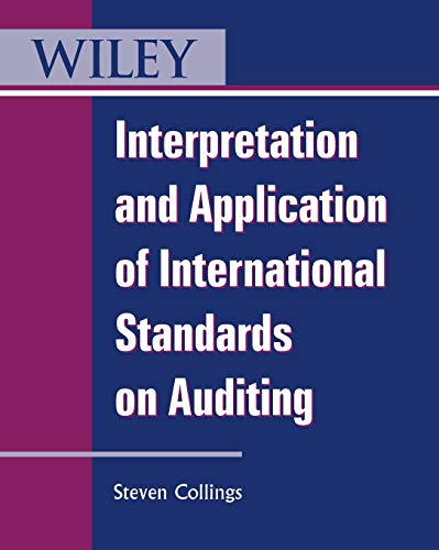 Imagen de archivo de Interpretation and Application of International Standards on Auditing a la venta por Better World Books Ltd