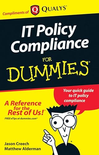 9780470665350: IT Policy Compliance For Dummies, Qualys (Custom)