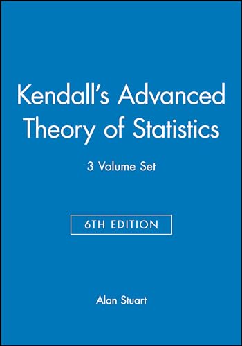 9780470669549: Kendall's Advanced Theory of Statistics, Set