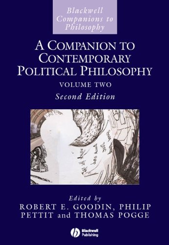9780470670811: A Companion to Contemporary Political Philosophy (Blackwell Companions to Philosophy)