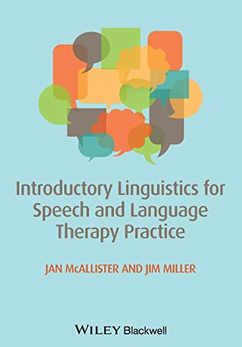 9780470671108: Introductory Linguistics for Speech and Language Therapy Practice