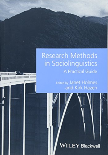 Beispielbild fr Research Methods in Sociolinguistics zum Verkauf von Blackwell's