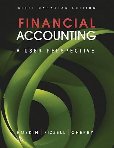 Stock image for Financial Accounting : A User Perspective for sale by Better World Books